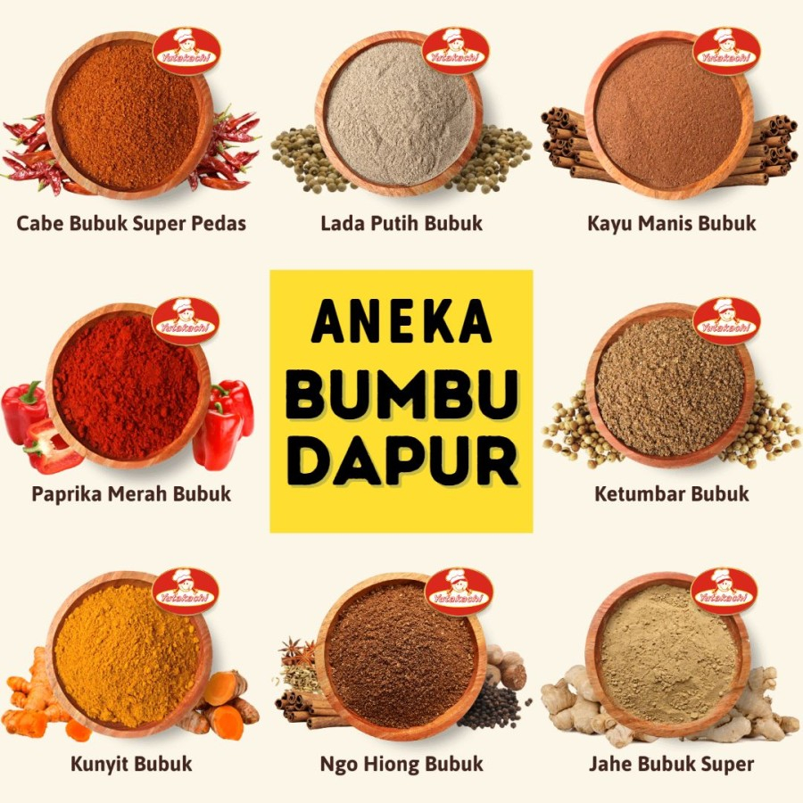 

100gr Aneka Bumbu Dapur Bubuk