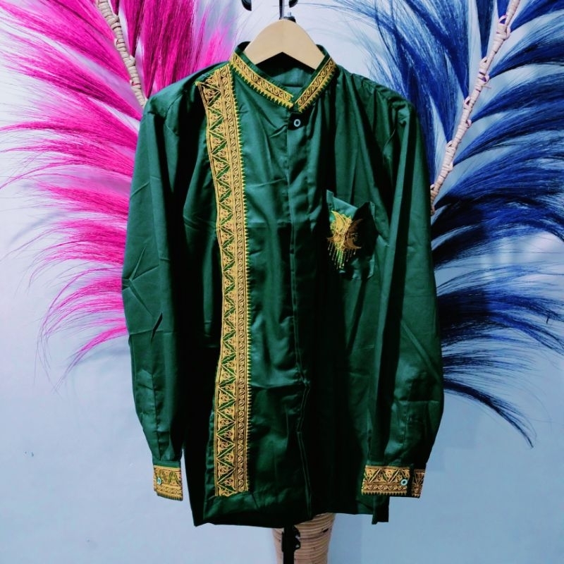Baju koko bordir  karawang Aceh