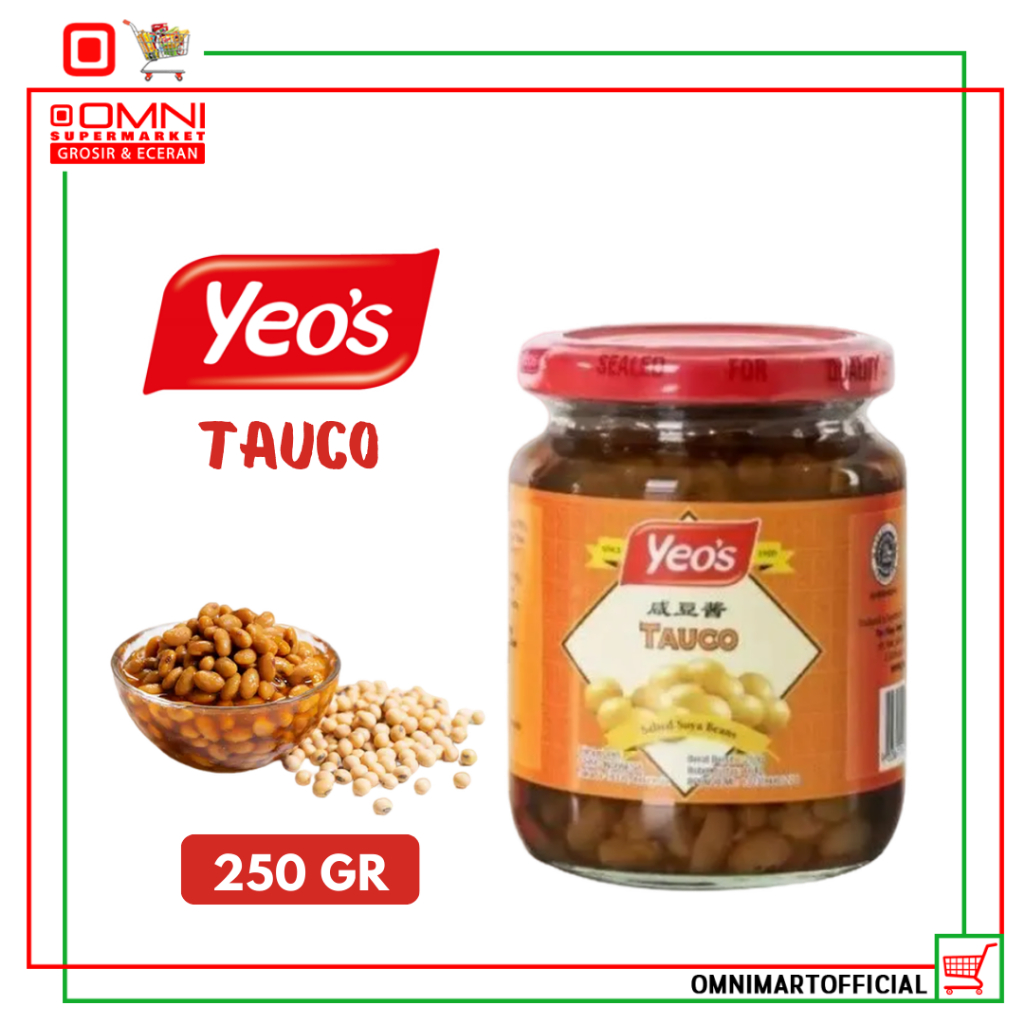 

Yeos Salted Soya Bean ( Tauco ) 250 Gr