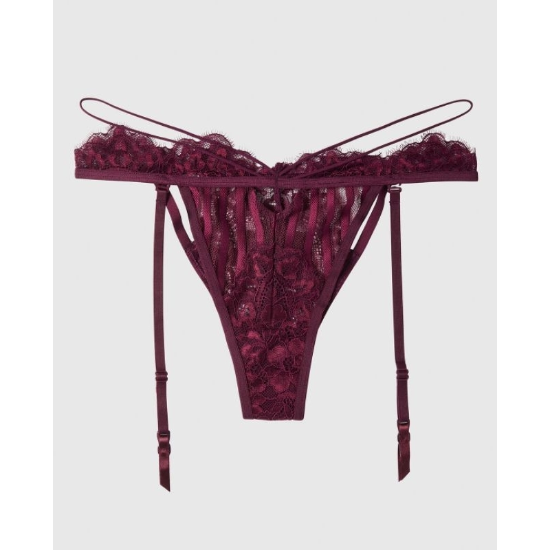La Senza Sexy Panty Cheeky Garter Celana Dalam Wanita ( Tali Garter Bisa Dilepas Pasang ) Size L 111