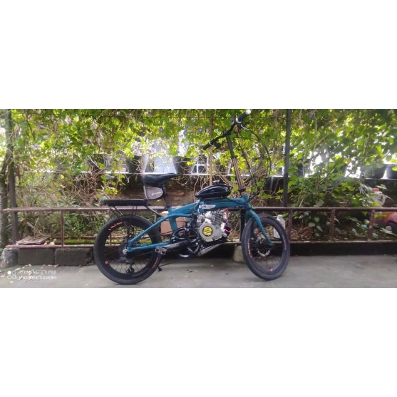Sepeda Lipat Modif Mesin
