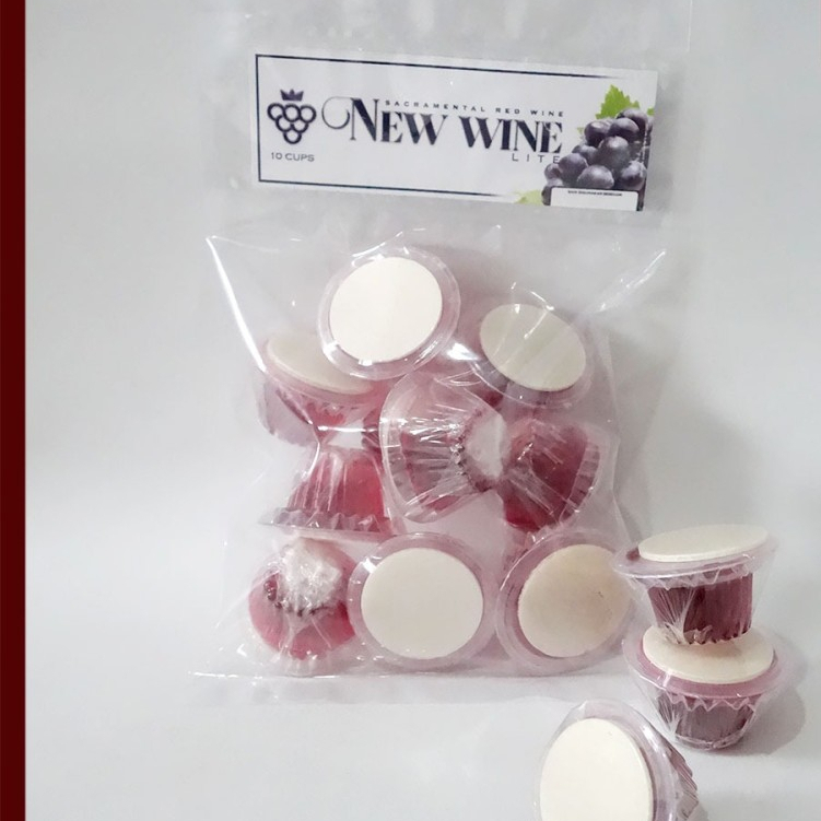 

Paket Anggur Perjamuan Kudus Lite + Hosti Polos - isi 10