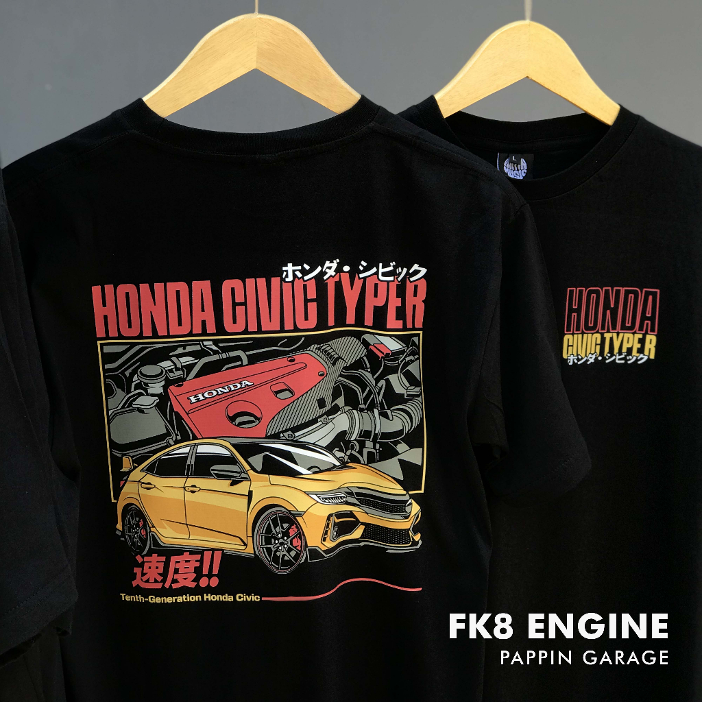 Kaos best quality, kaos mobil, kaos automotive - kaos fk8 engine -