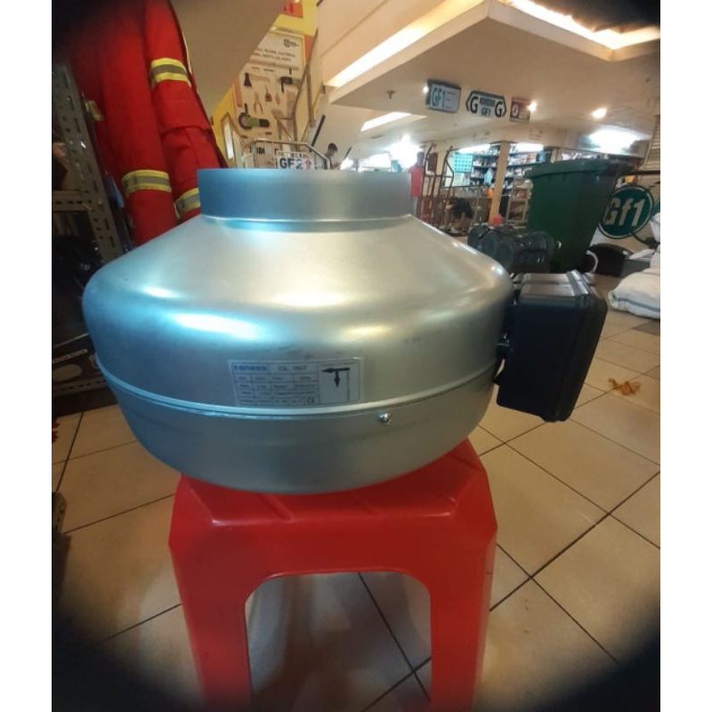 Centrifugal duct inline 6"inch CIL 160T CONEXA 115watt 2550rpm 230v