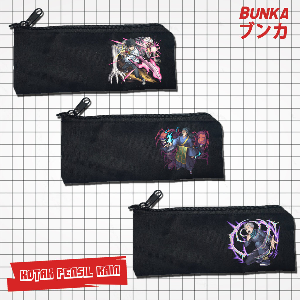 

Pouch Tempat Pensil Anime Jujutsu Kaisen Action B Murah Bahan Kain Souvenir Pernikahan Bisa Bayar Ditempat cod
