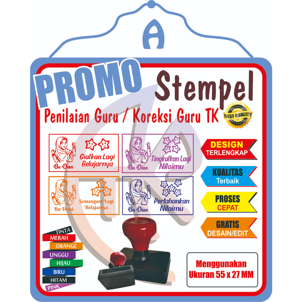

stempel nilai guru