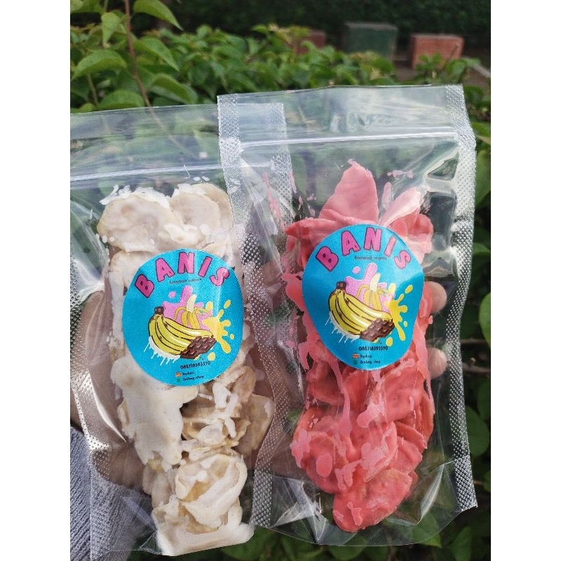 

Pisang lumer/Keripik pisang lumer strawberry 70gram