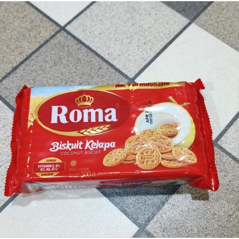 

Biskuit Roma Kelapa 300 Gram