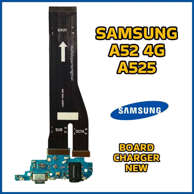 Flexibel Flexible Board Charger UI Lcd Main Konektor Cas Samsung A52 4G / A52 5G / A52S  A525 / A526