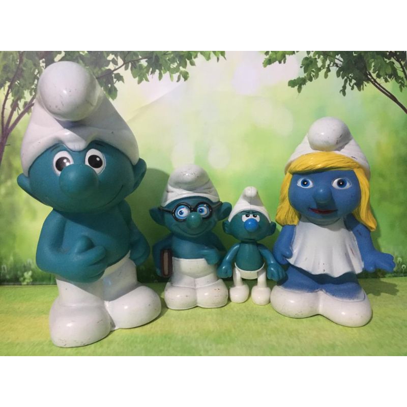 Smurf Mainan Preloved No Brand