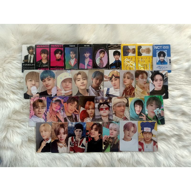( Baca Desk ) HABISIN STOK PROMO 40% Pc Nct, Photocard Haechan, Chenle, Renjun,Jaemin,xiaojun,mark,y
