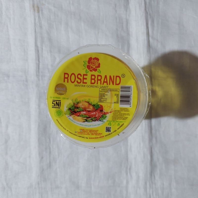 

MINYAK GELAS MERK ROSE BRAND 220ml INSTANT (1 pcs)