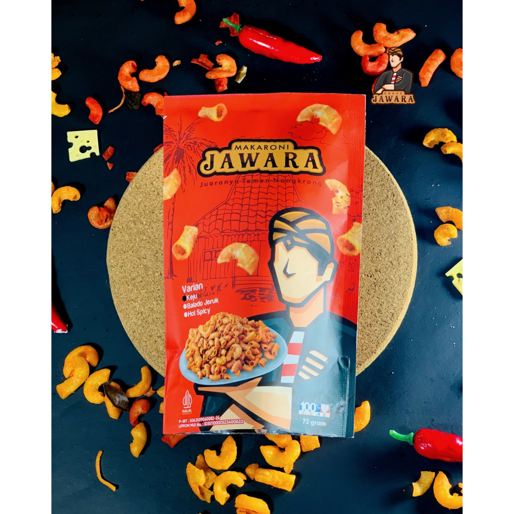 

Makarun Snack Makaroni Jawara Empuk dan Renyah