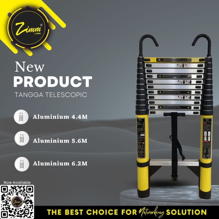 ZIMMLINK Tangga Telescopic 6.2 Meter Teleskopik