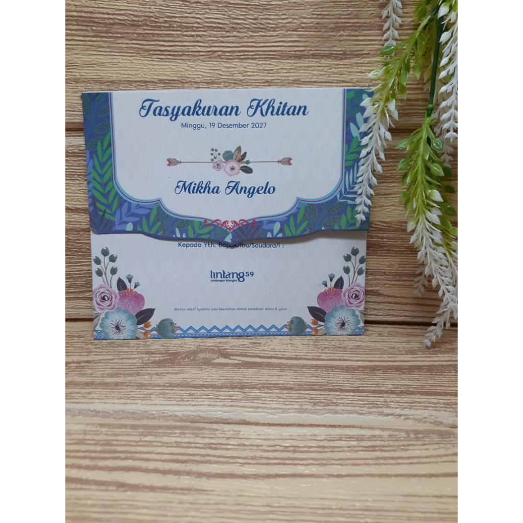 Blangko Undangan Lintang 59 Murah