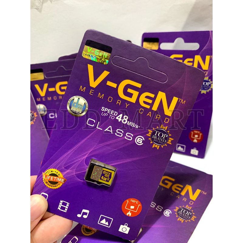 Memory card SD / memory HP / microsd VGEN CLASS 6