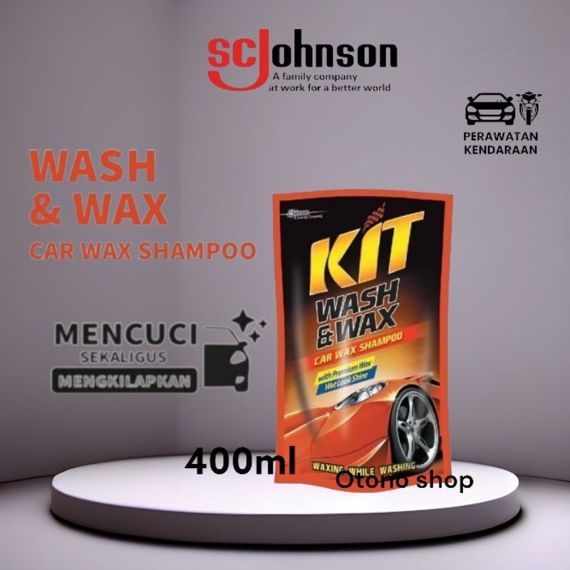 Kit Wash And Wax 400ml