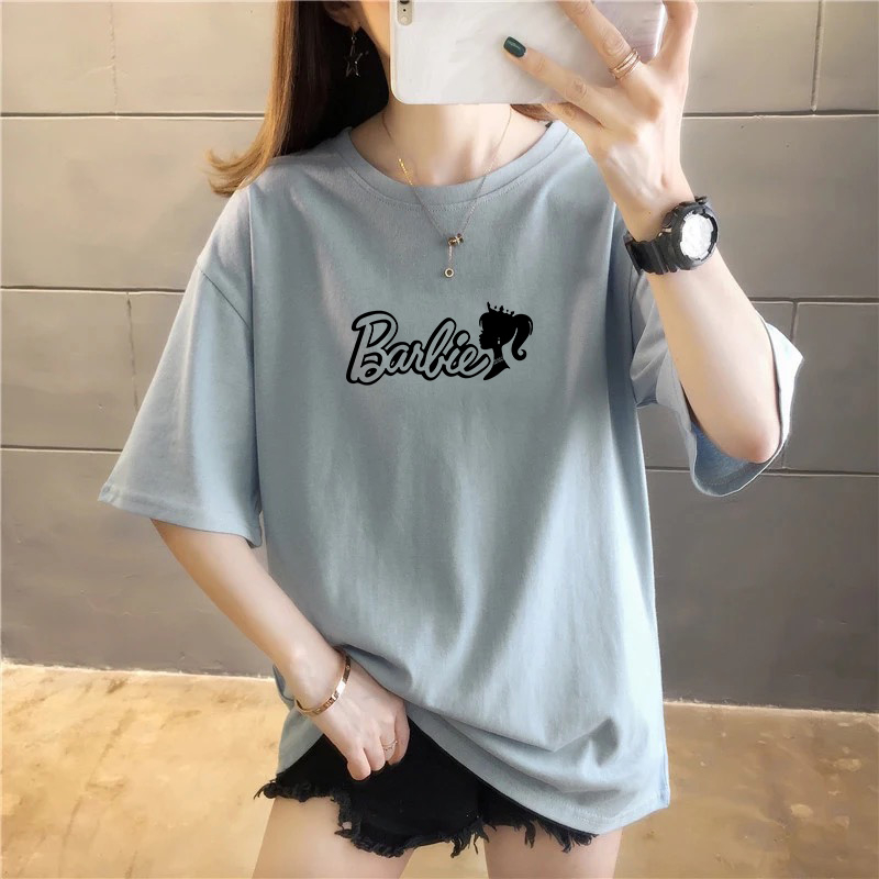 YOURSTYLE1119 -- KAOS BARBIE FACE QUEEN TERLARIS KEREN UNISEX OVERSIZE