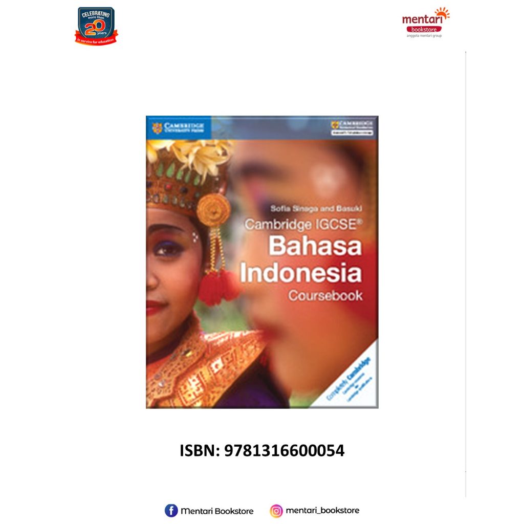 Cambridge For IGCSE - Bahasa Indonesia Student's Book | Buku Bahasa Indonesia SMP