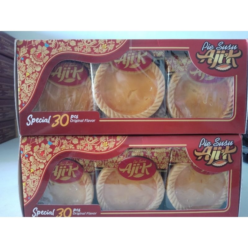 

pie susu ajik original isi 30 pch