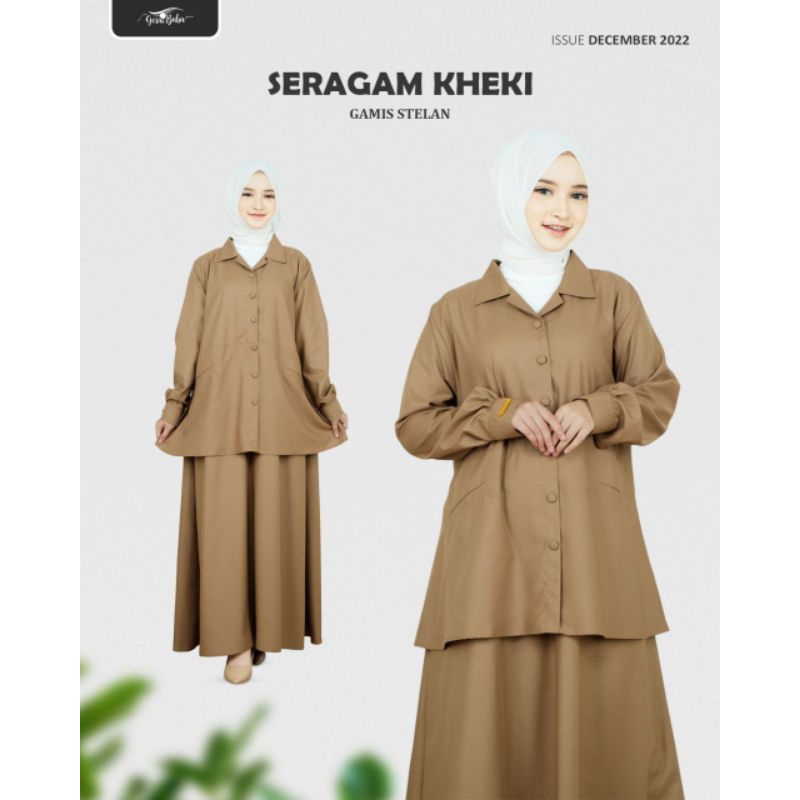 Gamis Kheki Pemda