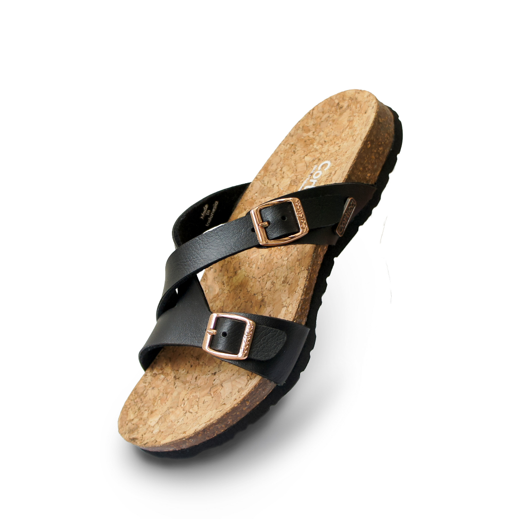 CORTICA- TANNA| SANDAL WANITA Nyaman dan Ringan | Sandal Footbed | Arch Support Sandal