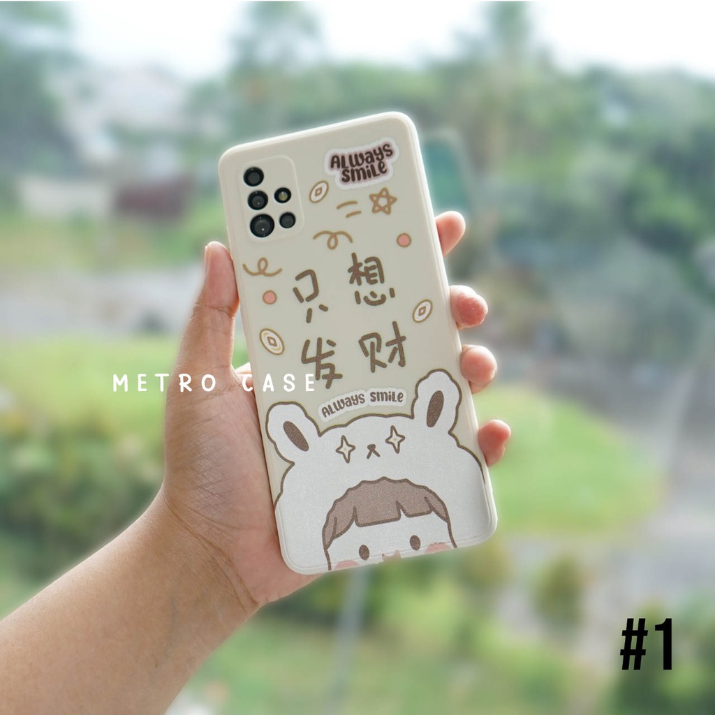 [M09] CASE MACARON MOTIF VIVO V27 V27E V25E 5G V23E 5G V15 PRO V11 V21E V21 4G 5G Y36 Y16 Y35 Y22 Y7