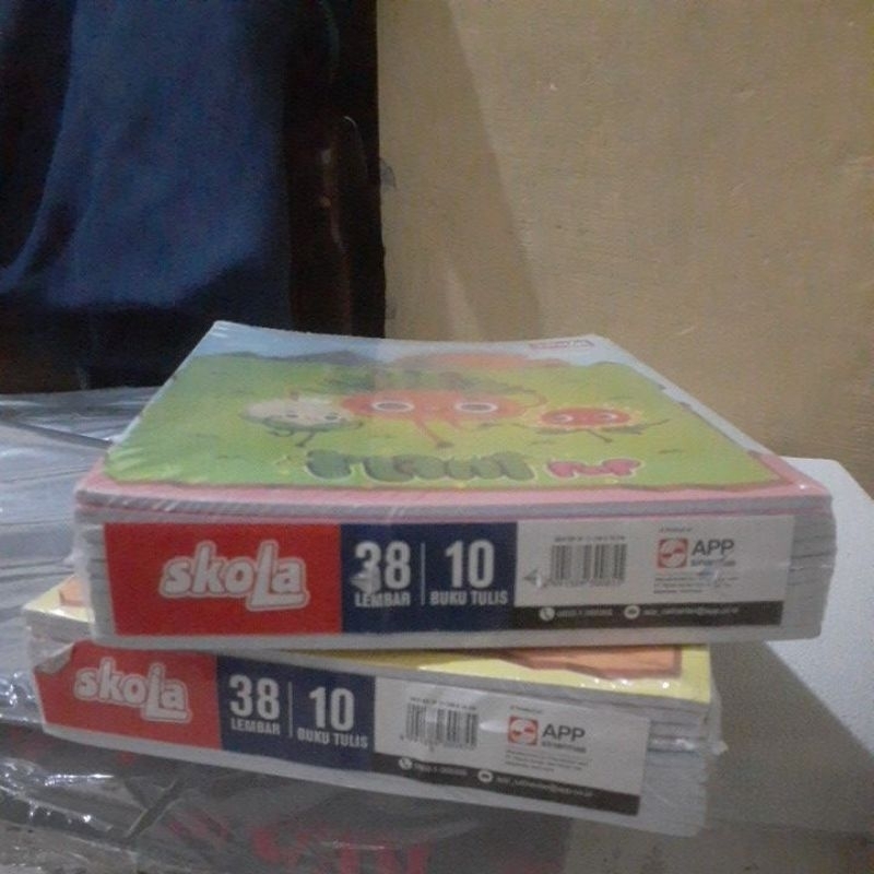 

Buku Skola 38lembar 1pack isi 10 pcd