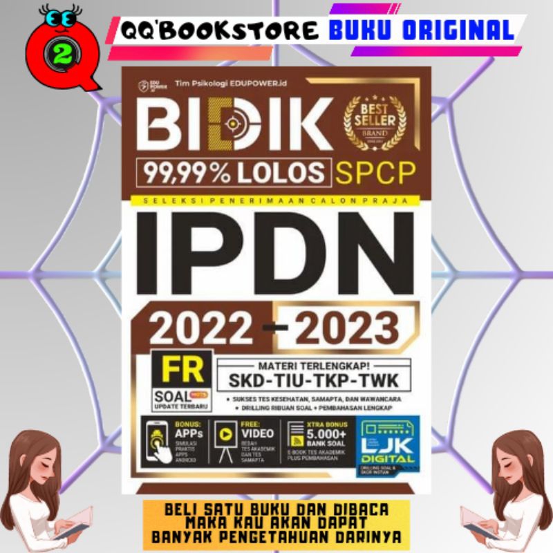 BUKU TES IPDN / BIDIK 99,99% LOLOS SPCP IPDN 2022-2023 / FORUM EDUKASI