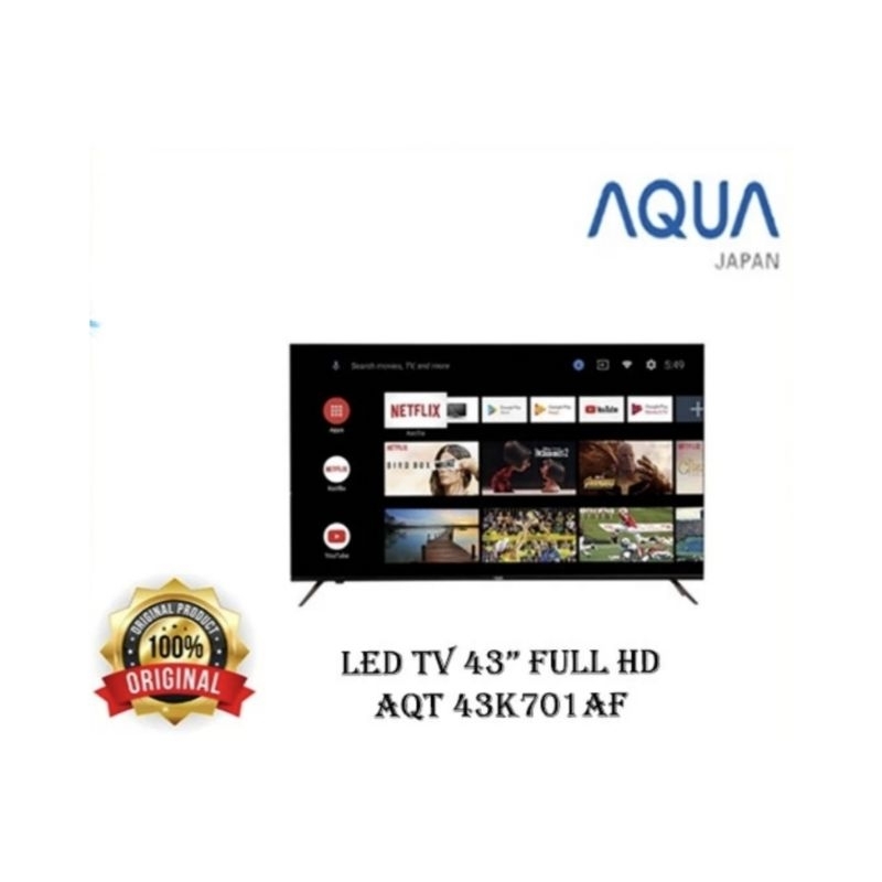 Tv Led  AQUA 43K701AF Smart Android 11