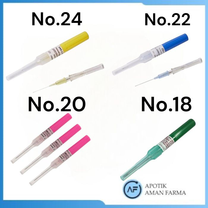 Surflo IV Catheter Terumo / IV Catheter Terumo 18G 20G 22G 24G / Terumo IV Catheter