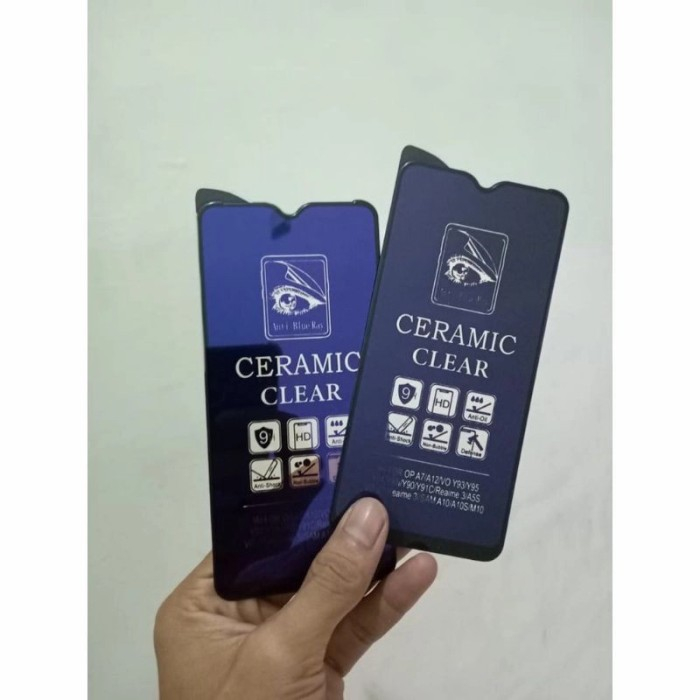 TEMPERED GLASS CERAMIC ANTI BLUE MATTE INFINIX 12 PRO 5G NOTE 12I 2022 NOTE 12 VIP