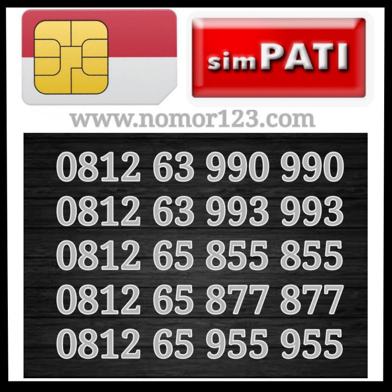 nomor cantik simpati double kembar support 4G dan 5G