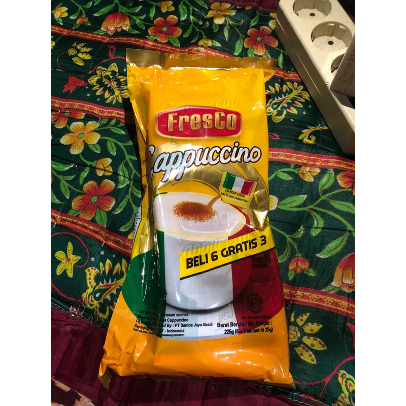 

Fresco Kopi Instan Cappucino 9pcs 225g