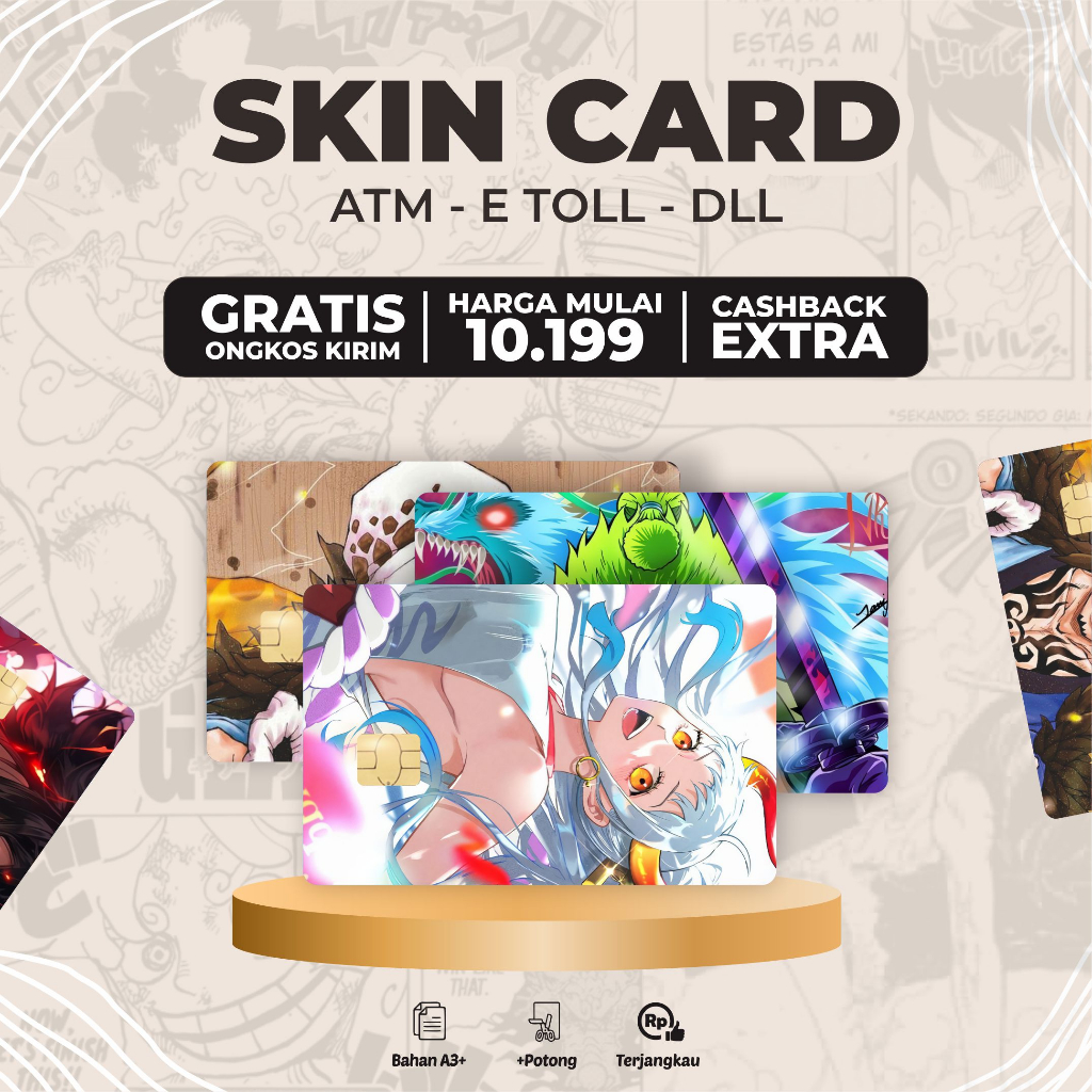 

Skin ATM Onepiece Edition glossy fullcolour