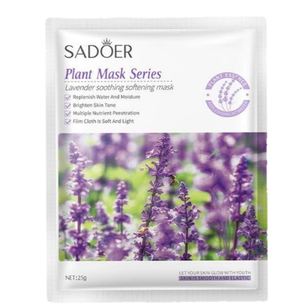 SADOER Plant Mask Series Masker Wajah Lavender