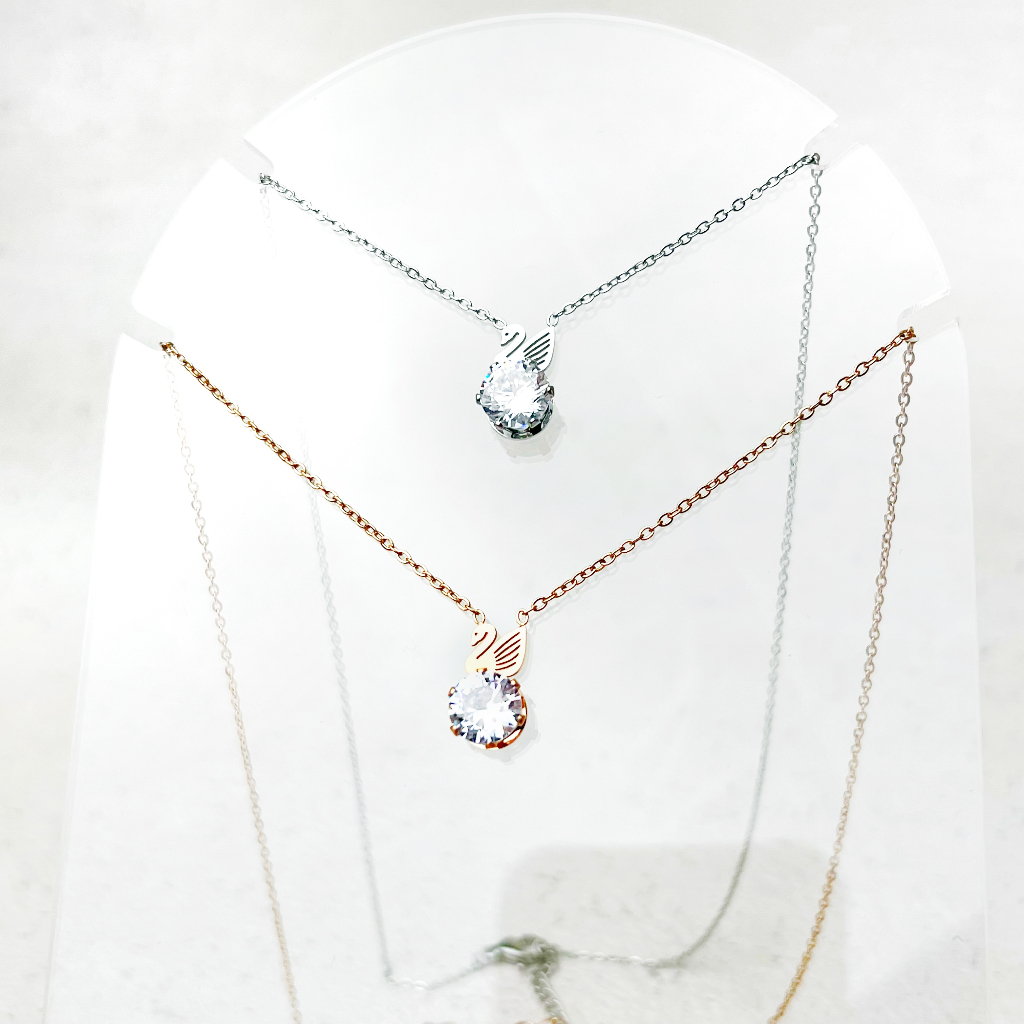 Kalung RINNE - Swan Necklace