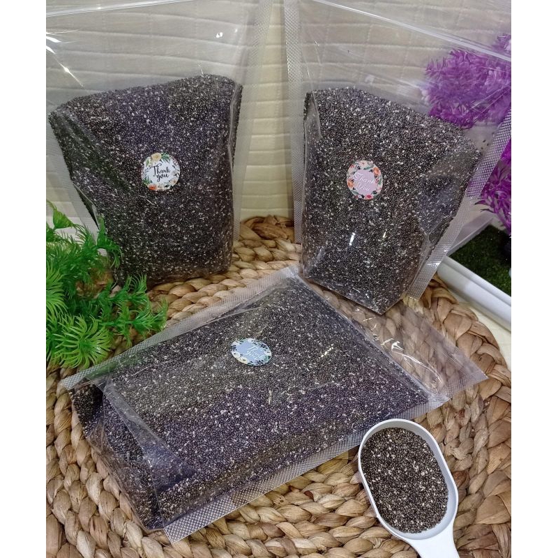 

chia seed organic mexico premium grade A 1 kg | organic chia seed | chia seed detox | chia seed diet
