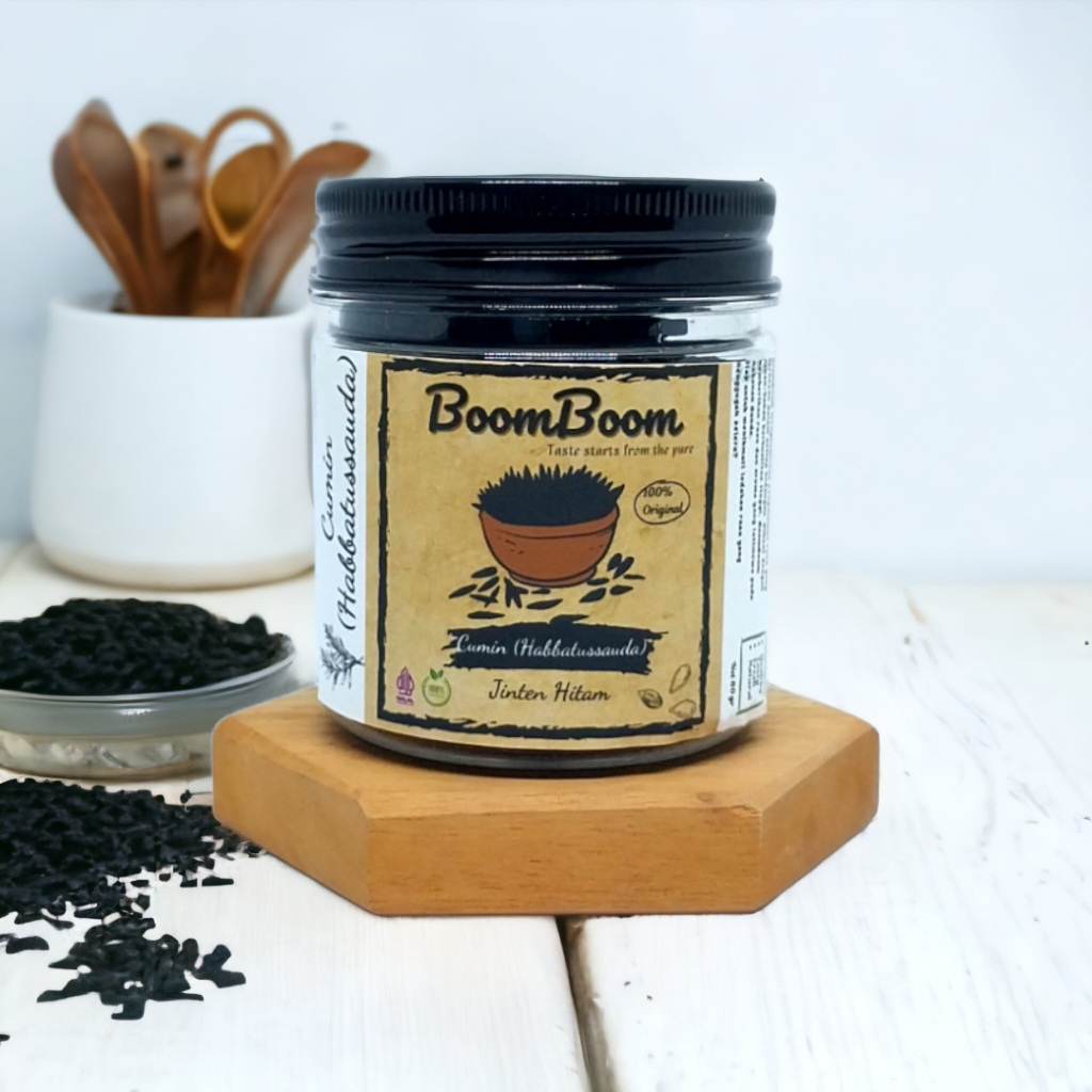 

BoomBoom Habbatussauda Jinten Herbal Asli 100% Resep JSR Premium Cumin Habbatussauda