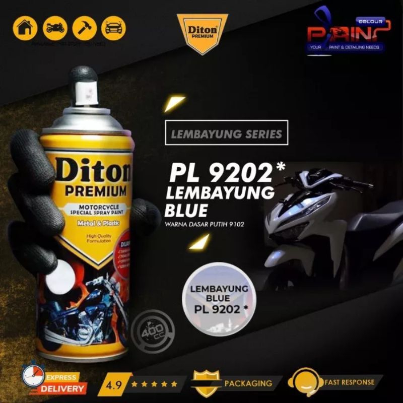Diton Lembayung Biru Blue PL 9202*