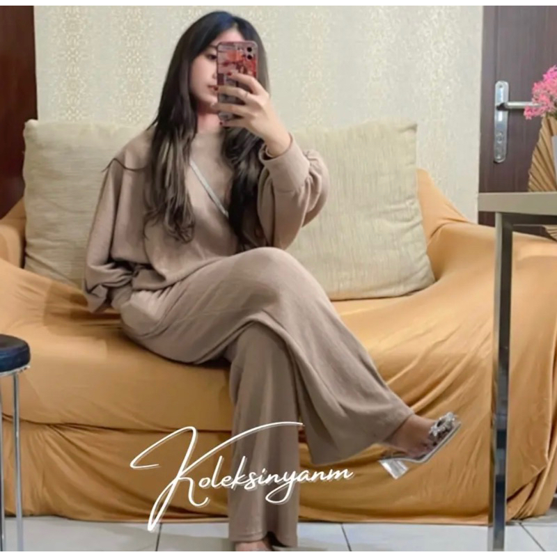 New set knit hanover batwing clarke milo -preloved-