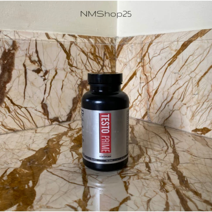 Testo Prime Testoterone Booster 120 Caps Import USA NEW PACKAGING