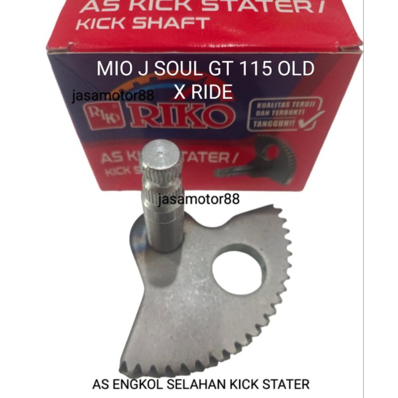 AS ENGKOL SELAHAN KICK STATER MIO J SOUL GT 115 X RIDE