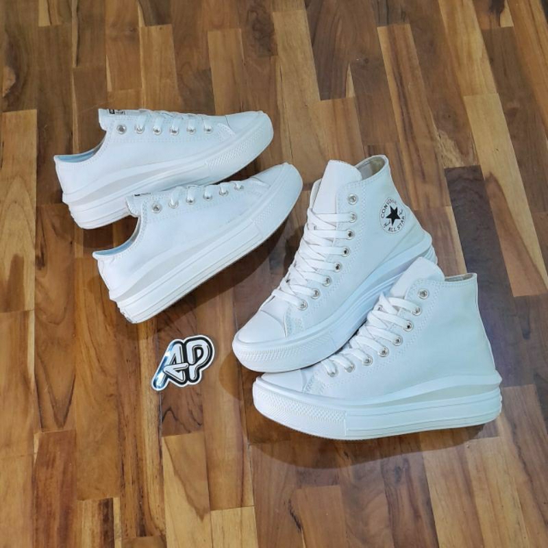 Converse Chuck Taylor All Star Hi Move Platform White