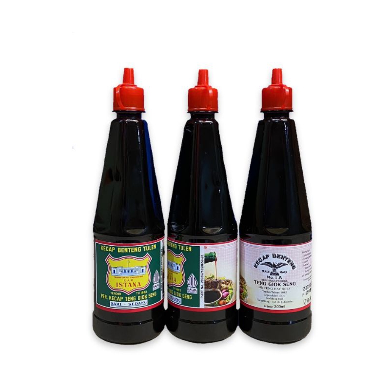 

Kecap Benteng Tulen Cap Istana (Botol Plastik 300 ml)