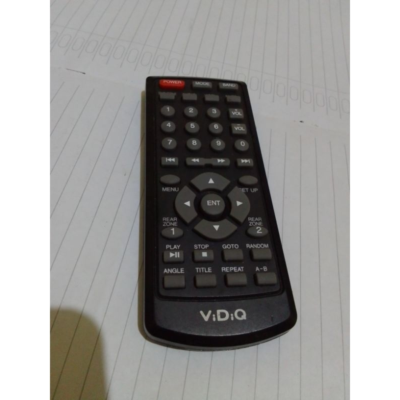 remote car audio MP5 vidiq