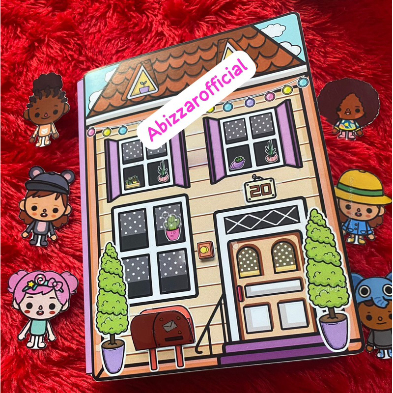 TOCA BOCA BABY VILLA QUIET BOOK MAINAN EDUKASI ANAK