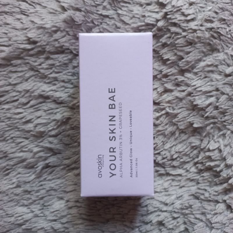 [Ready Stock] Avoskin Your Skin Bae Alpha Arbutin 3% + Grapeseed Serum 30 ml