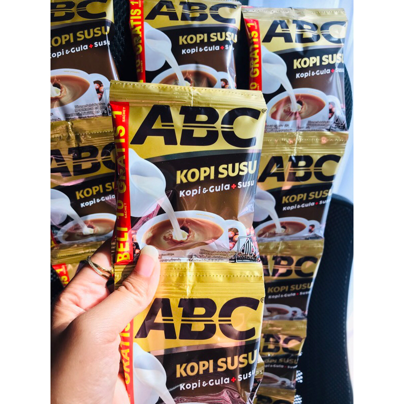 

Kopi ABC SUSU 1 renceng isi 10 sachet ( 10 sachet x 30g )