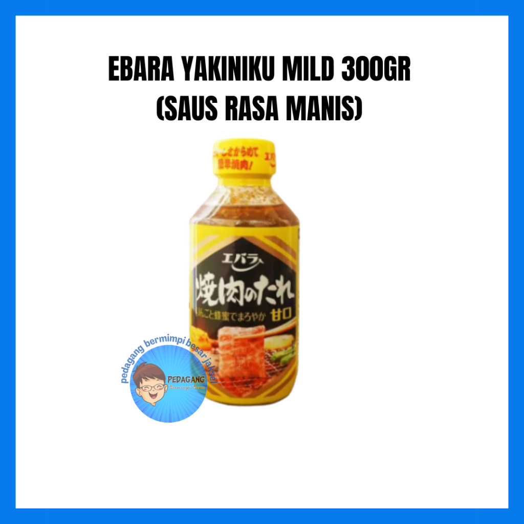 

EBARA YAKINIKU NO TARE MILD 300GR | Yakiniku No Tare Amakuchi